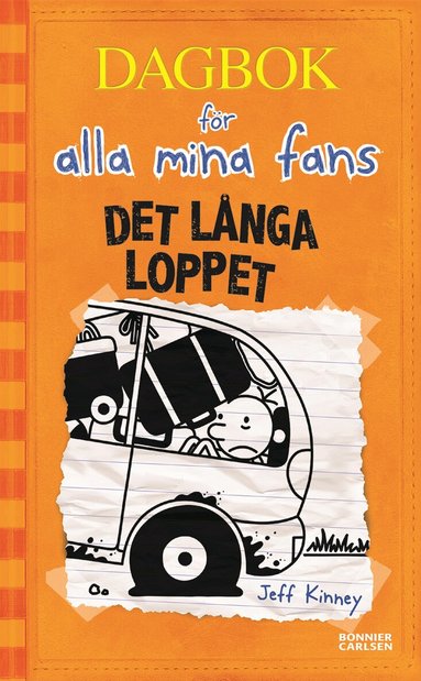 Jeff Kinney - Det långa loppet, Kartonnage