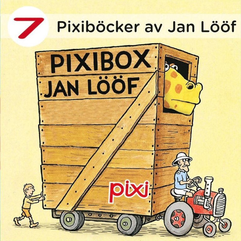 Jan Lööf - 7 Pixiböcker av Jan Lööf, Häftad