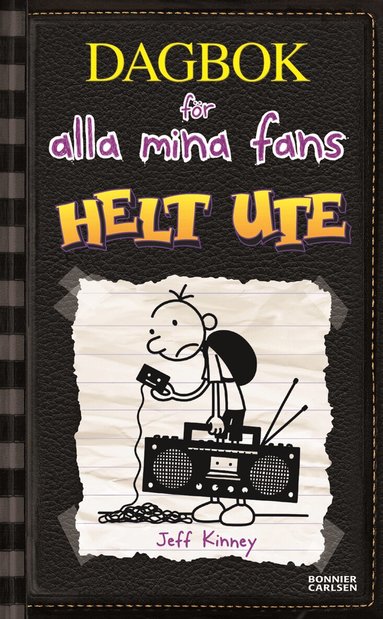 Jeff Kinney - Helt ute, Inbunden