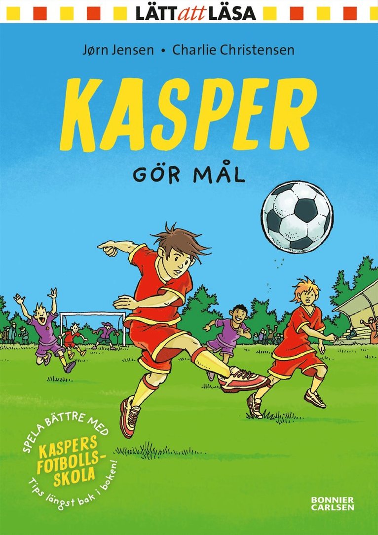 Kasper gör mål