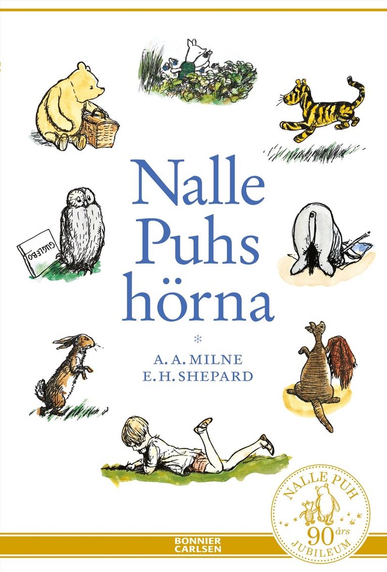 A. A. Milne - Nalle Puhs hörna, Inbunden