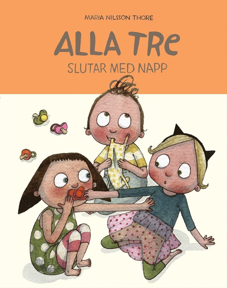 Alla tre slutar med napp 1