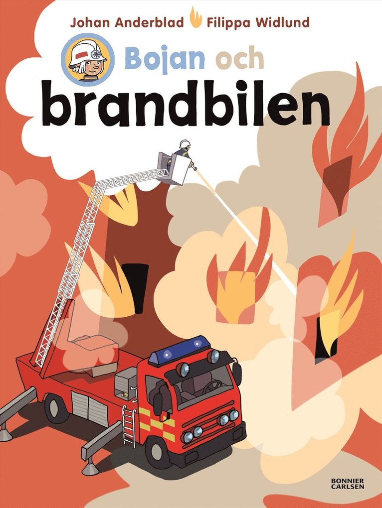 Johan Anderblad, Filippa Widlund - Bojan och brandbilen, Inbunden