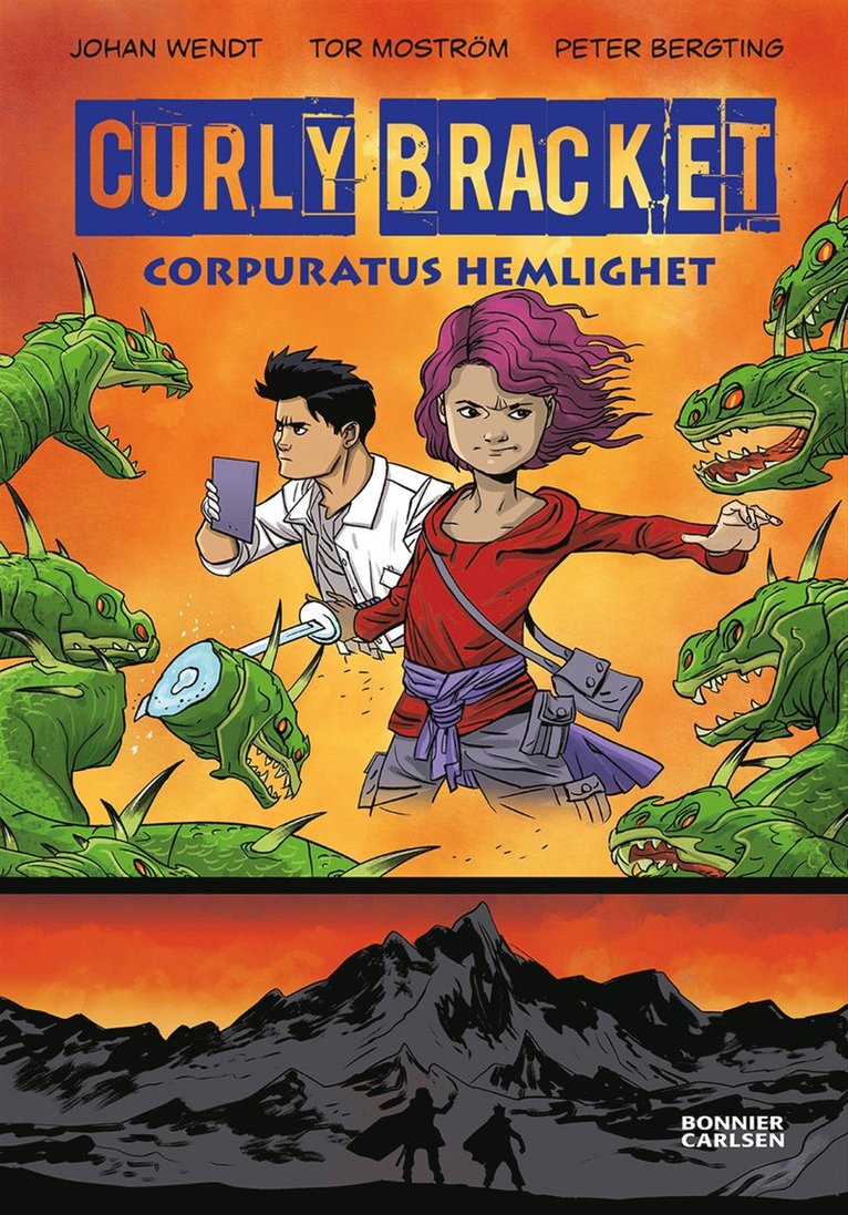 Johan Wendt, Tor Moström - Curly Bracket. Corpuratus hemlighet, Inbunden