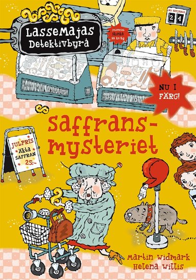 Martin Widmark - Saffransmysteriet, Inbunden