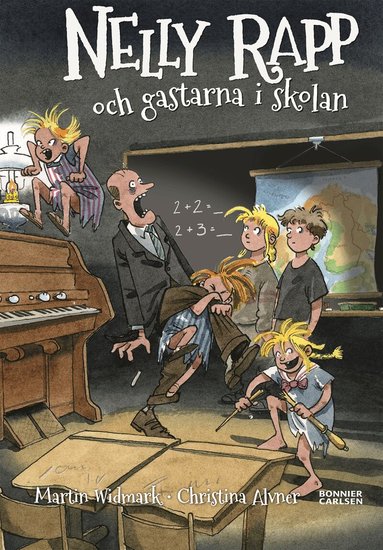 Martin Widmark - Nelly Rapp och gastarna i skolan, Inbunden