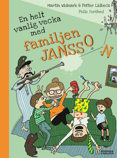 Martin Widmark, Petter Lidbeck - En helt vanlig vecka med familjen Jansson, Inbunden