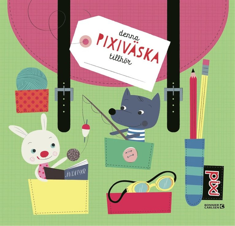 Pixiväska Ninni Oljemark, Häftad