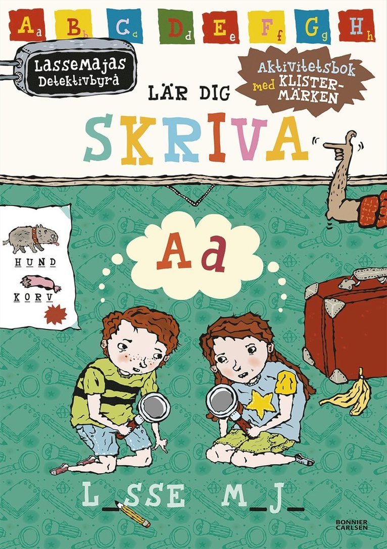 LasseMajas detektivbyrå lär dig skriva