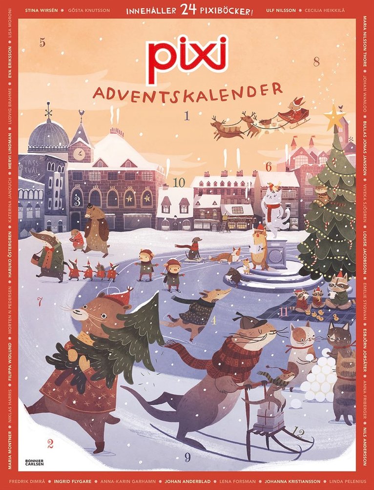 Pixi adventskalender - Cecilia Heikkilä, Häftad