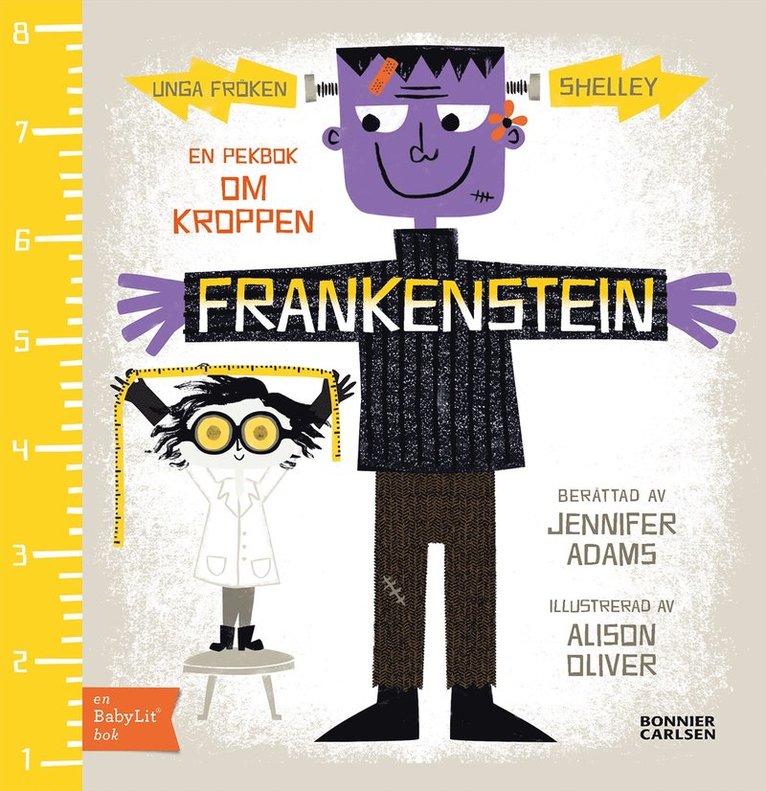 Jennifer Adams, Alison Adams - BabyLit. Frankenstein, Kartonnage