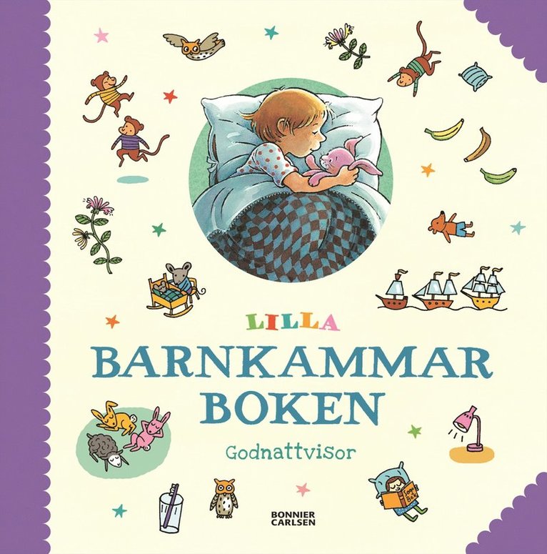 Lilla barnkammarboken : godnattvisor
