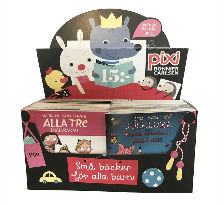 Pixi säljförpackning serie 236, Häftad