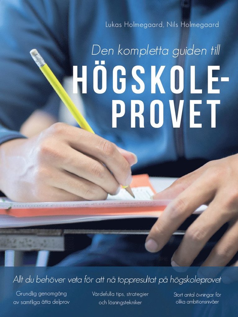 Lukas Holmegaard, Nils Holmegaard - Den kompletta guiden till Högskoleprovet, Häftad