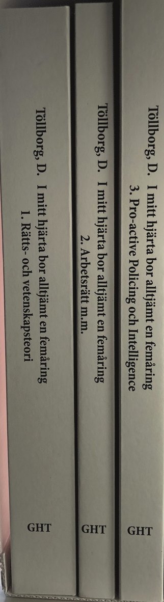 Dennis Töllborg - I mitt hjärta bor alltjämt en femåring. Del 1-3, Häftad