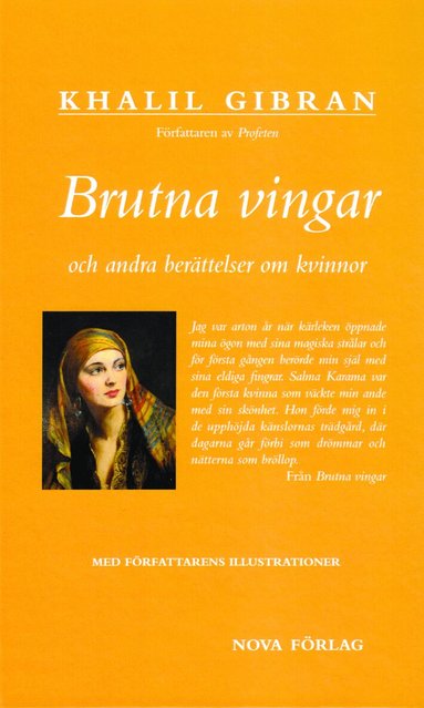 Khalil Gibran - Brutna vingar och andra berättelser om kvinnor, Inbunden