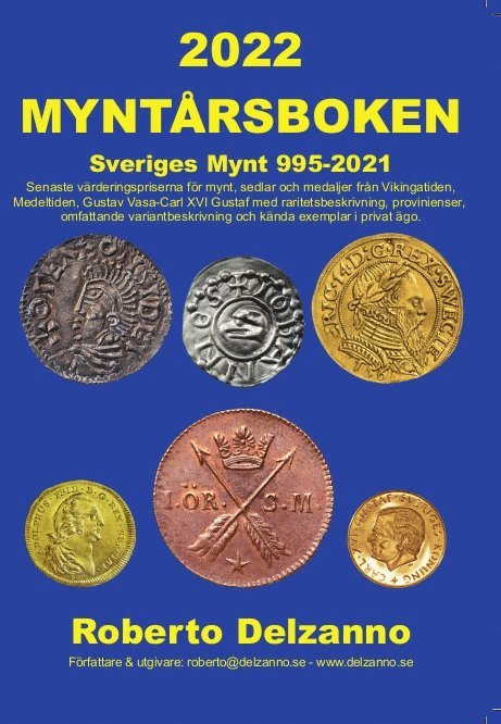 Roberto Delzanno - Myntårsboken 2022 - mynt - sedlar - medaljer - 995-2021, Pocket