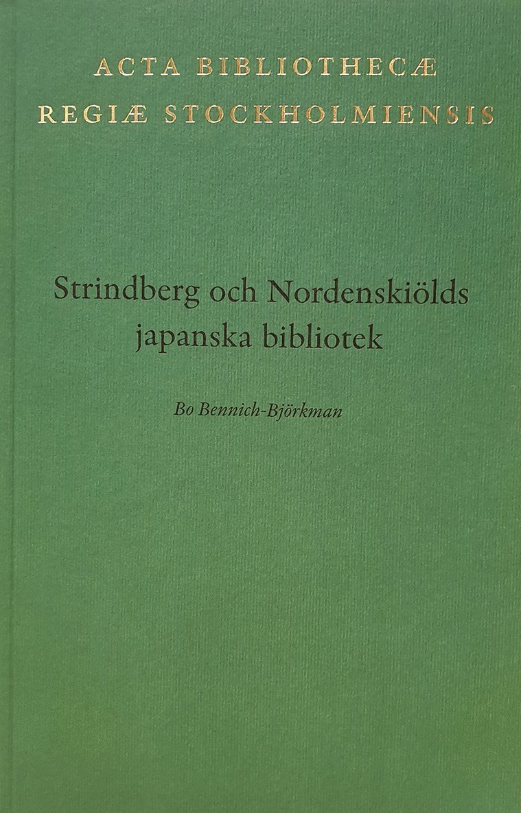 Strindberg och Nordenskiölds japanska bibliotek 1