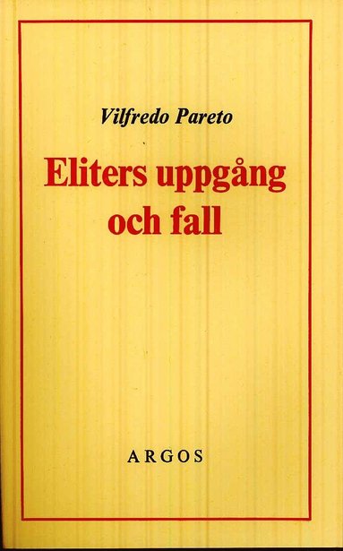 bokomslag Eliters uppgång och fall