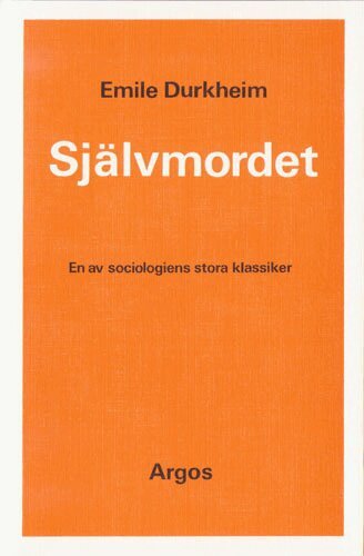 Emile Durkheim - Självmordet, Häftad