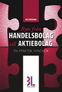 bokomslag Byte från handelsbolag till aktiebolag