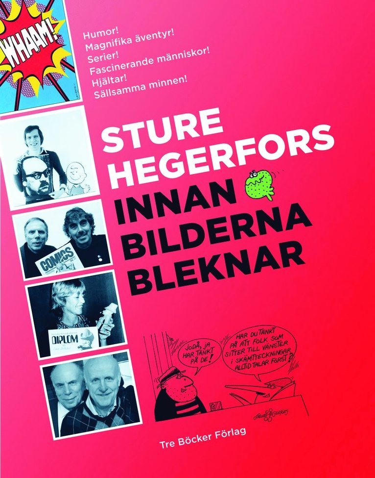 Sture Hegerfors - Innan bilderna bleknar, Kartonnage