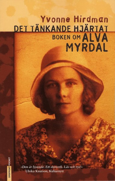 bokomslag Det tänkande hjärtat : boken om Alva Myrdal