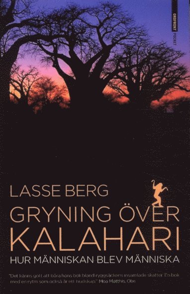Gryning över Kalahari : hur människan blev människa