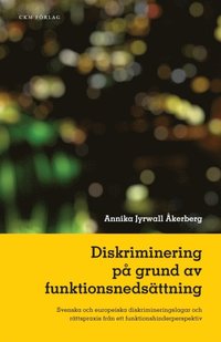 bokomslag Diskriminering på grund av funktionsnedsättning