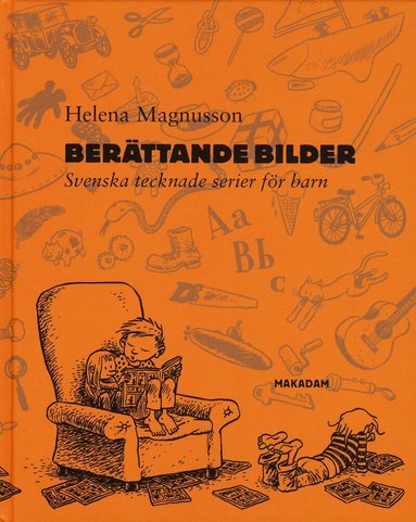 Helena Magnusson - Berättande bilder : Svenska tecknade serier för barn, Kartonnage