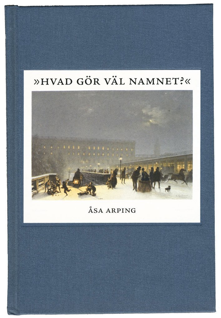 Hvad gör väl namnet? : anonymitet och varumärkesbyggande i svensk litteraturkritik 1820-1850 1