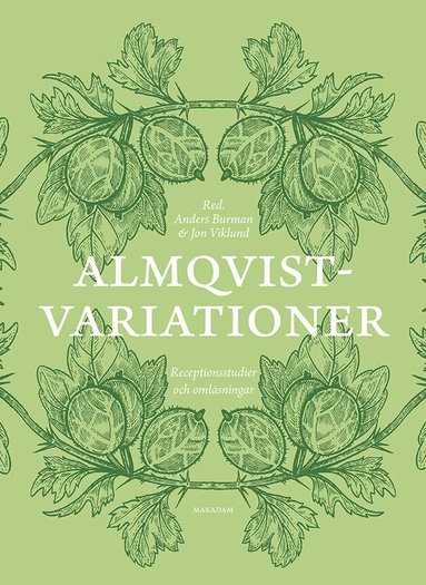 Anders Burman, Jon Viklund - Almqvistvariationer : receptionsstudier och omläsningar, Kartonnage