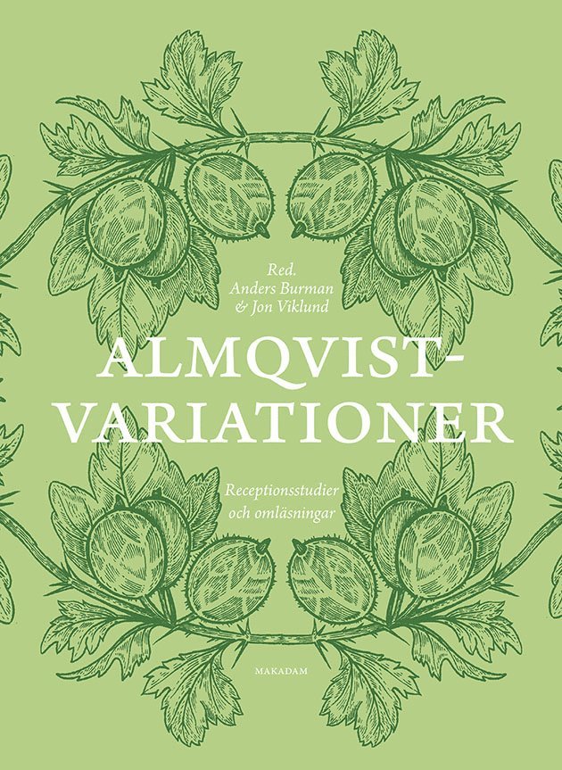 Anders Burman, Jon Viklund - Almqvistvariationer : receptionsstudier och omläsningar, Kartonnage
