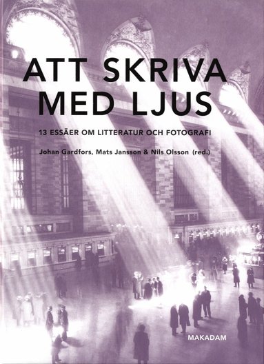 bokomslag Att skriva med ljus. 13 essäer om litteratur och fotografi