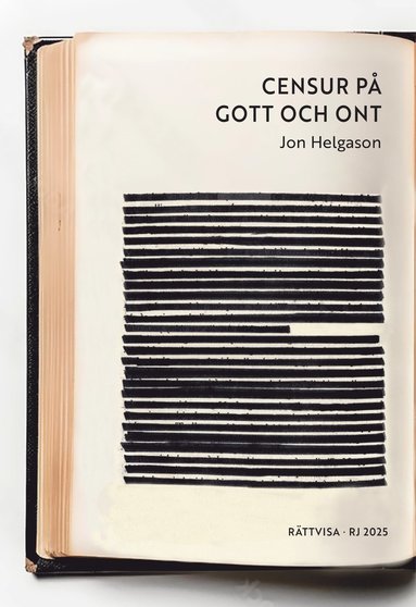 Jon Helgason - Censur på gott och ont (RJ 2025: Rättvisa), Häftad