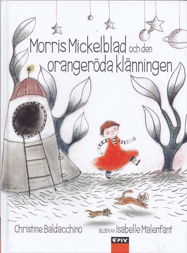 Morris Mickelblad och den orangeröda klänningen 1
