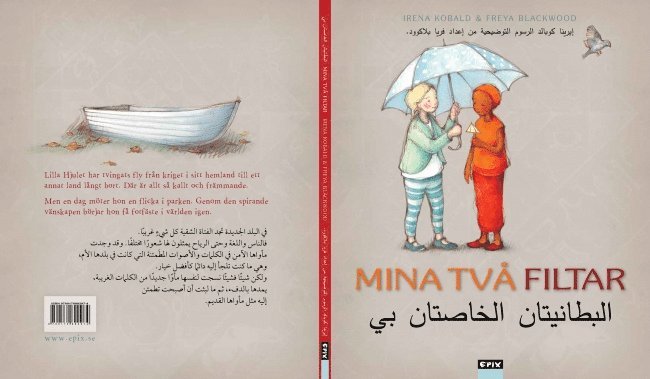 Irena Kobald - Mina två filtar (tvåspråkig svensk-arabisk), Inbunden
