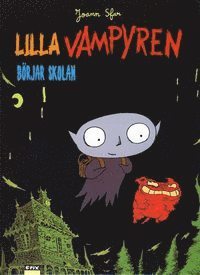 bokomslag Lilla Vampyren börjar skolan