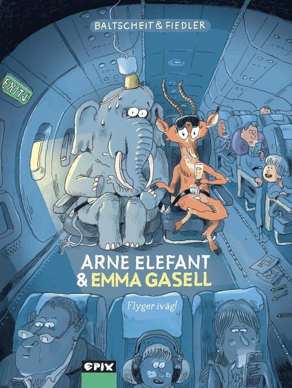 Arne Elefant och Emma Gasell flyger iväg!