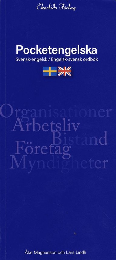 bokomslag Pocketengelska : svensk-engelsk, engelsk-svensk ordbok