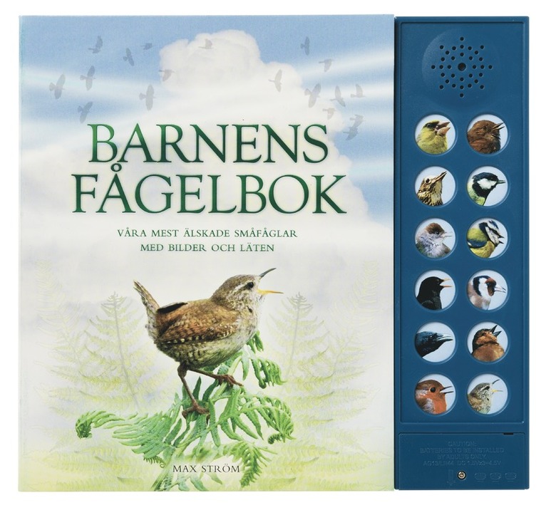 Barnens fågelbok : våra mest älskade småfåglar med bilder och läten 1