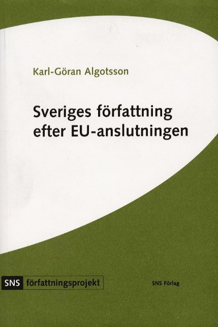 Sveriges författning efter EU-anslutningen 1