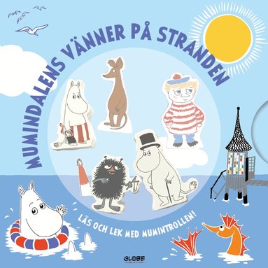 Katariina Heilala, Leena Järvenpää - Mumindalens vänner på stranden, Kartonnage