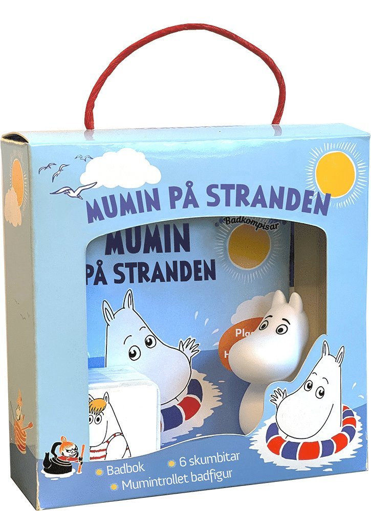 Mumin på stranden