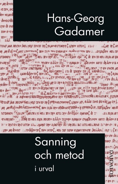 Hans-Georg Gadamer - Sanning och metod, Häftad