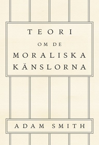 bokomslag Teori om de moraliska känslorna