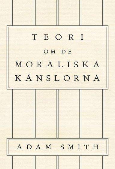 bokomslag Teori om de moraliska känslorna