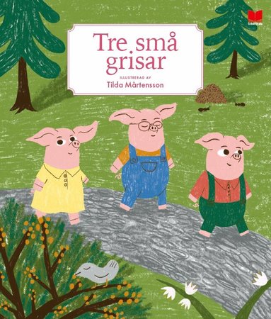 Elin Lucassi - Tre små grisar, Inbunden