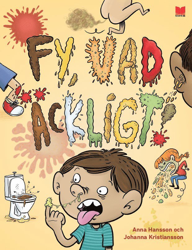 Anna Hansson - Fy, vad äckligt!, Kartonnage