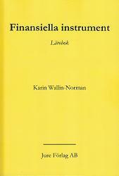 bokomslag Finansiella instrument : lärobok